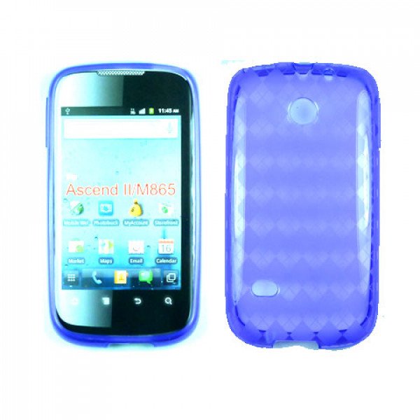 Wholesale TPU Gel Case for Huawei Ascend II / M865 (Purple)